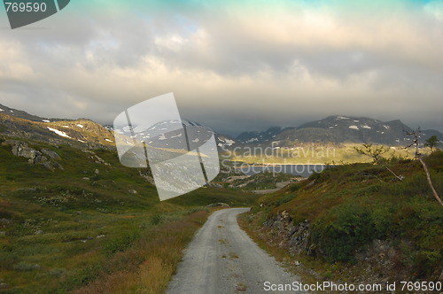 Image of mountain road