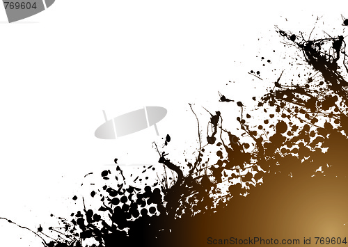 Image of brown grunge background