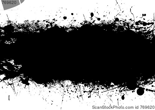 Image of black splat band