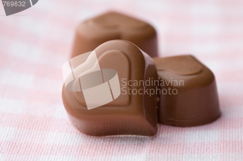 Image of Heart shape chocolate