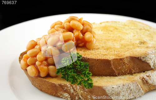 Image of Baked Beans On Sourdough