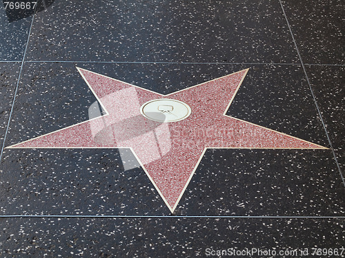 Image of Hollywood star