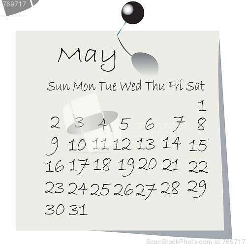 Image of Desktop calendar for 2010