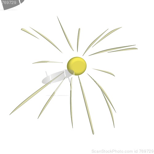 Image of 3D sun