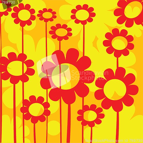 Image of floral card