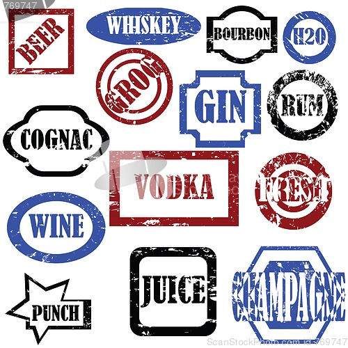 Image of Alcoholic stamps