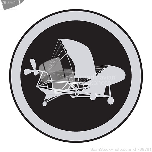 Image of Emblem of an vintage plane 3