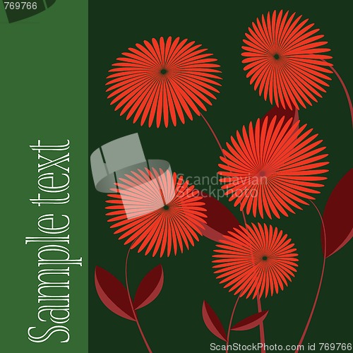 Image of Floral card