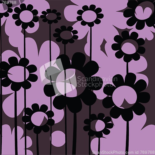 Image of floral icon for web