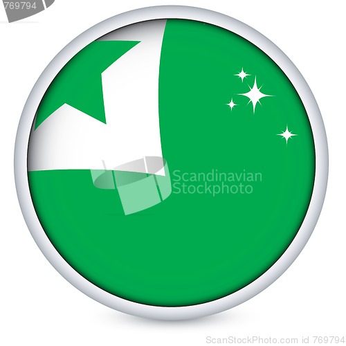 Image of Esperanto flag button