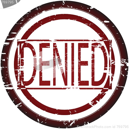 Image of denied 