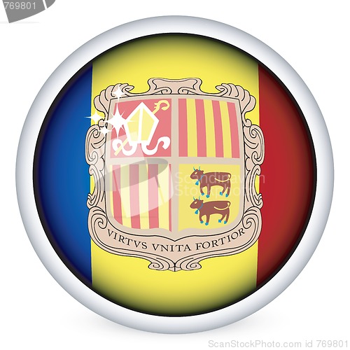 Image of Andorra flag button