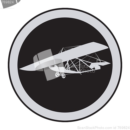 Image of Emblem of an vintage glider