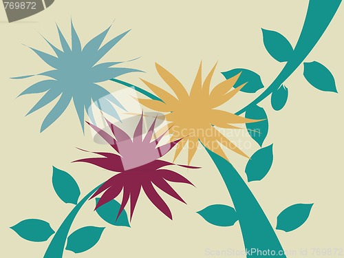 Image of Floral abstract 