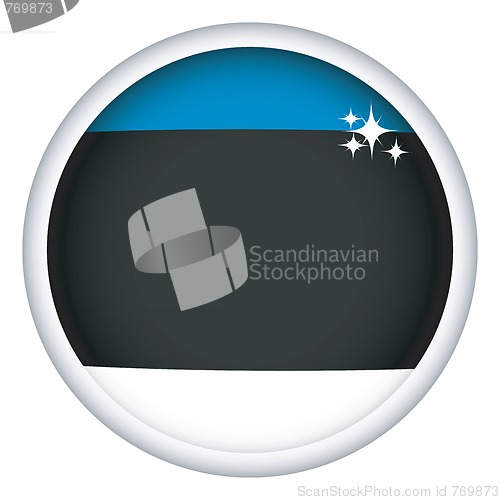Image of Estonian flag button