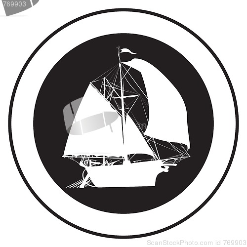 Image of Emblem of an old ship
