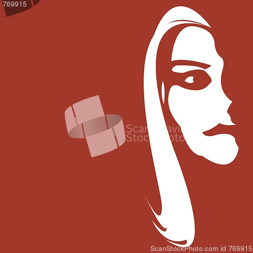 Image of Portrait of a beautiful girl 