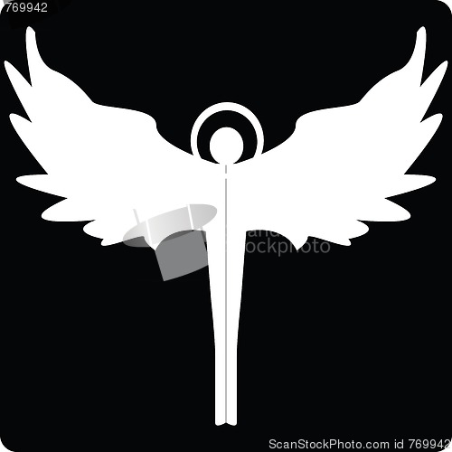 Image of Angel silhouette