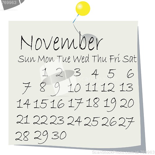 Image of Desktop calendar for 2010