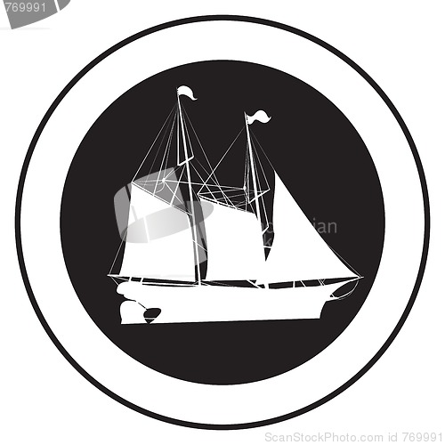 Image of Emblem of an old ship 3
