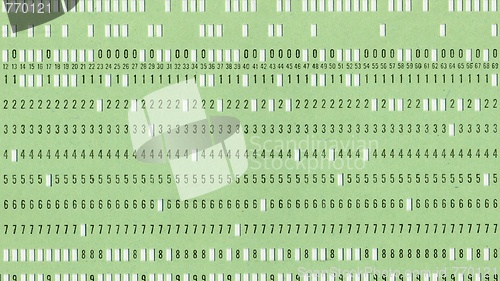 Image of Punched card