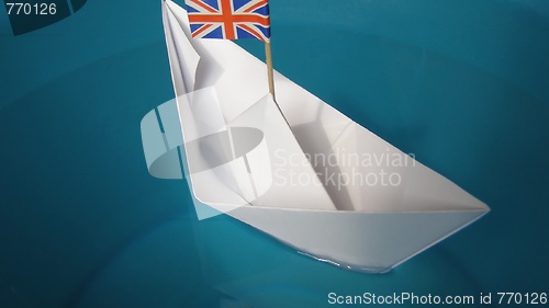 Image of Paper ship