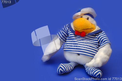 Image of Toy parrot-sailor