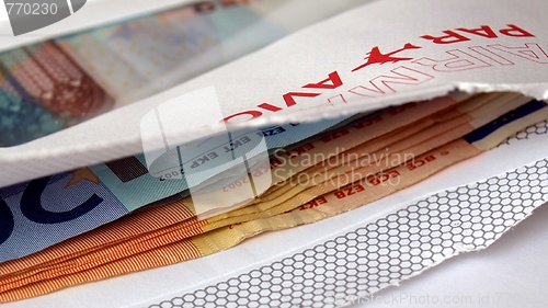 Image of Money in envelope