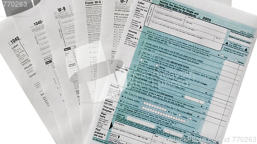 Image of Tax forms