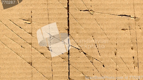 Image of Corrugated cardboard