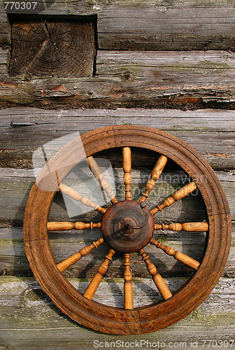 Image of Hand Spinning Wheel