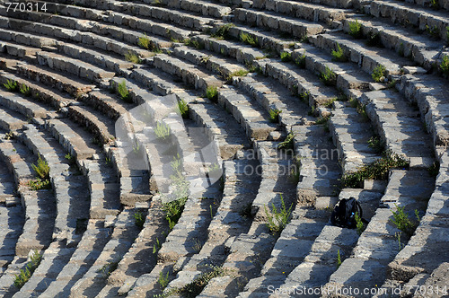 Image of Theater Rows In Ephesus