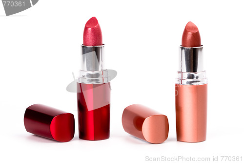 Image of two lipsticks