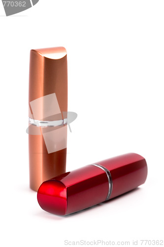 Image of two lipsticks