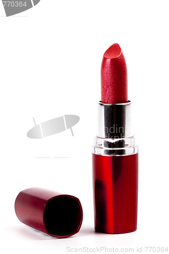 Image of red lipstick