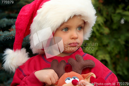 Image of Christmas baby