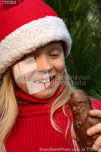 Image of Christmas girl