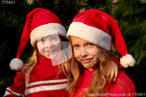 Image of Christmas girls