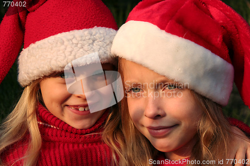 Image of Christmas girls