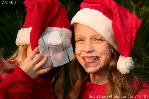 Image of Christmas girls