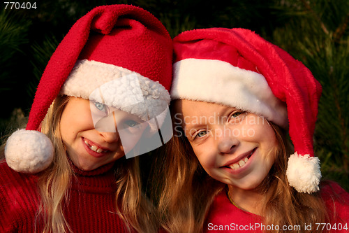 Image of Christmas girls