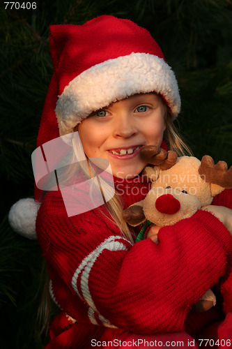 Image of Christmas girl