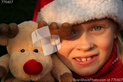 Image of Christmas girl