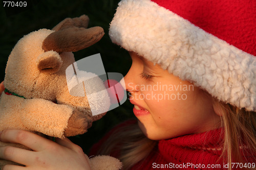 Image of Christmas girl