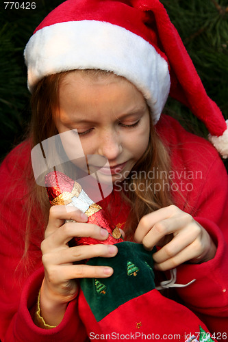 Image of Christmas girl