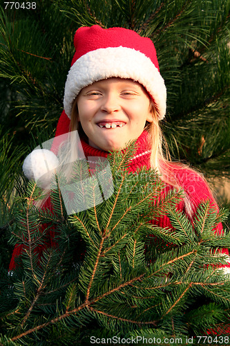 Image of Christmas girl 