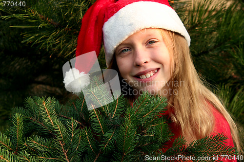 Image of Christmas girl 