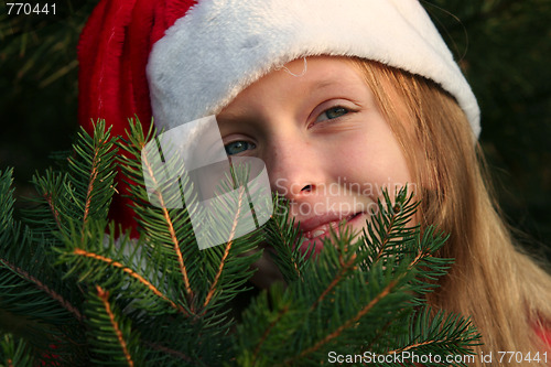 Image of Christmas girl 