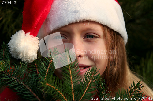 Image of Christmas girl 
