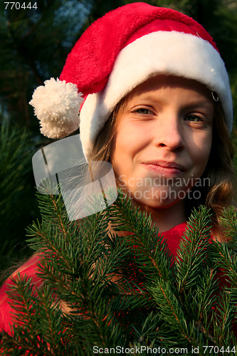 Image of Christmas girl 